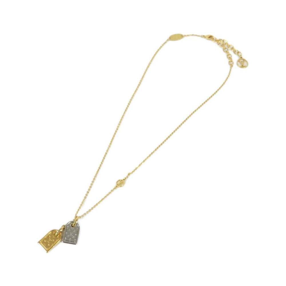 LOUIS VUITTON Gold Necklace - Picture 2 of 5